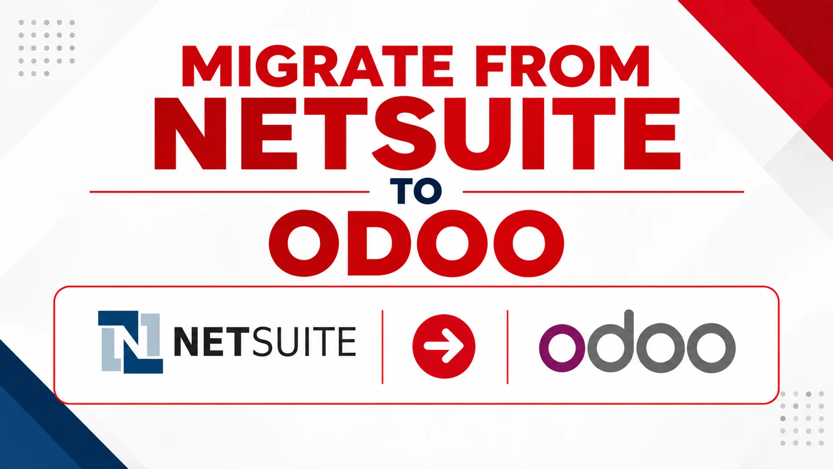 Migrate from NetSuite to Odoo
