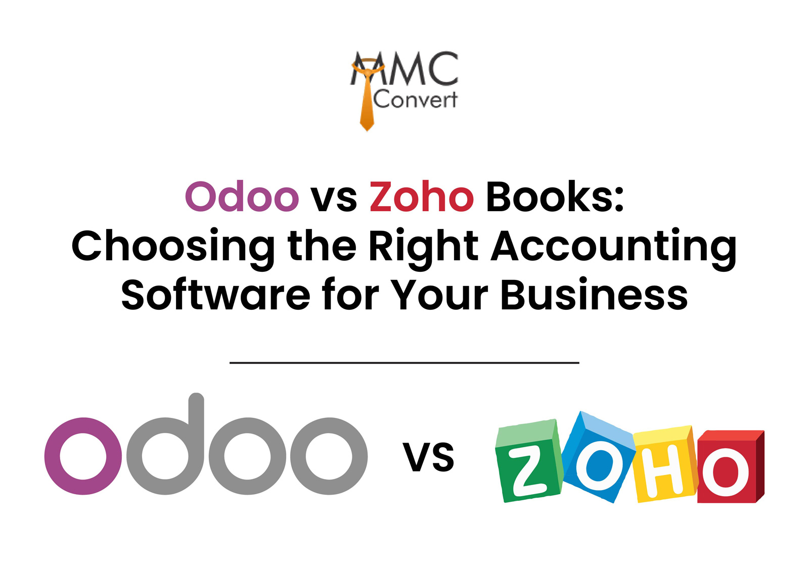 Odoo vs Zoho Books: Choosing the Right Accounting Software for Your Business