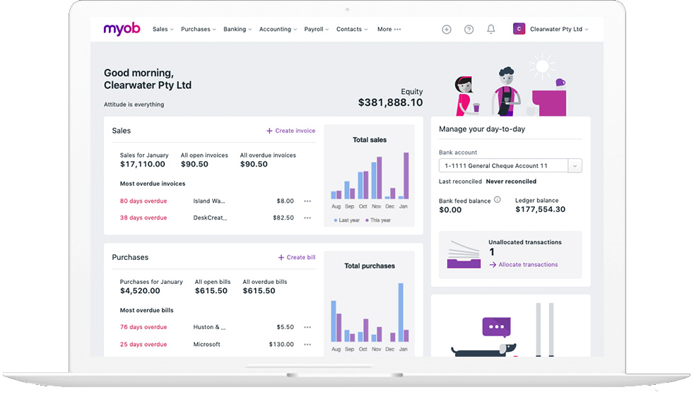 Migrate to MYOB Business