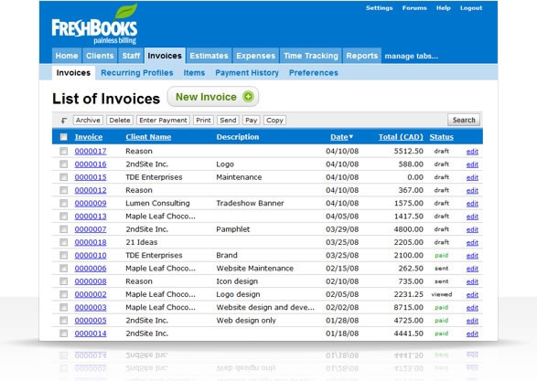 Migrate to FreshBooks